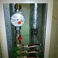 Разводка труб и установка счетчиков воды